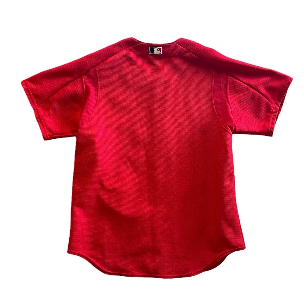 Majestic Red Sox Jersey Red Home Colorway Made in USA Large - Picture 2 of 10